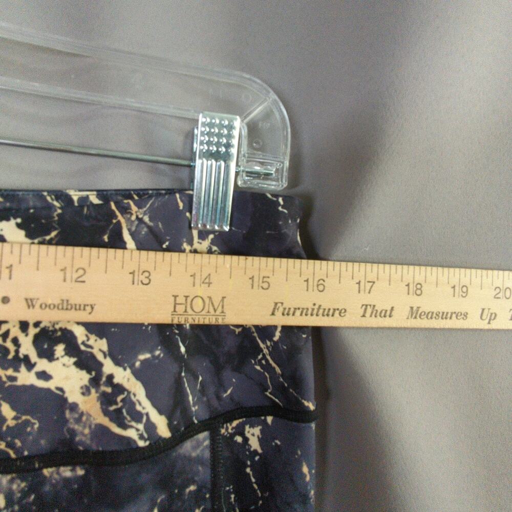 Constantly Varied Gear Leggings Womens XL Black Marble Pockets Squat Proof - Picture 4 of 7